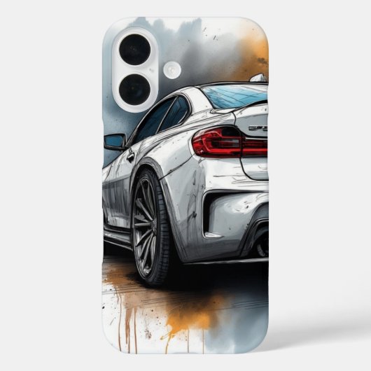 BMW ///アート・イン・モーション Case-Mate iPhoneケース (裏面)