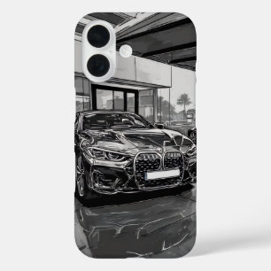 BMW - シャドウグリル・ドミナンス iPhone 16ケース