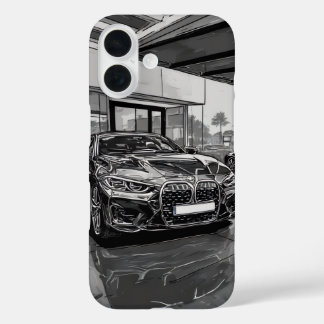 BMW - シャドウグリル・ドミナンス iPhone 16ケース