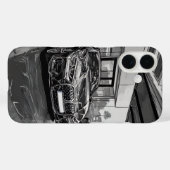 BMW - シャドウグリル・ドミナンス Case-Mate iPhoneケース (裏面 (横))