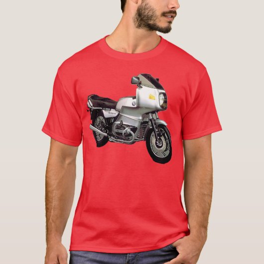 BMW,モーターサイクル, Tシャツ (正面)