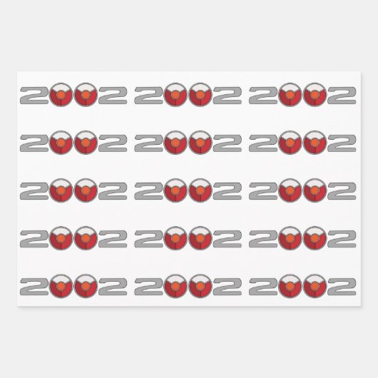 BMW 2002 ラッピングペーパーシート (正面)