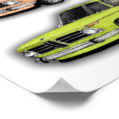BMW 2002 Multi Car Poster ポスター (角)