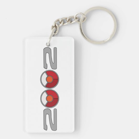 BMW 2002 stop redondo キーホルダー (裏面)