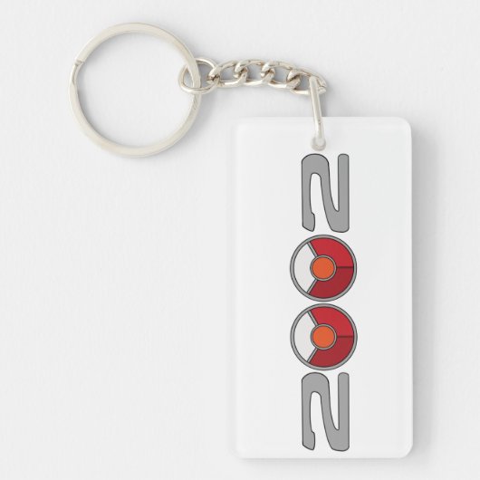 BMW 2002 stop redondo キーホルダー (正面)