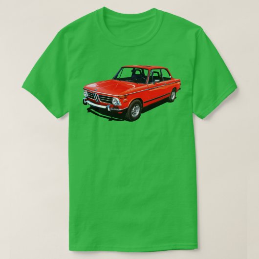 BMW 2002 Tシャツ (デザイン正面)