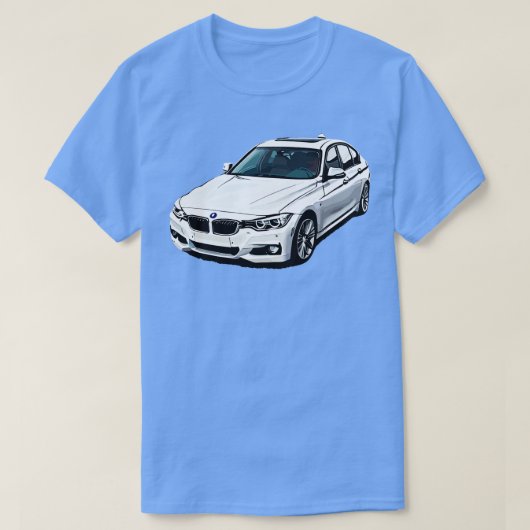 BMW 320i Tシャツ (デザイン正面)