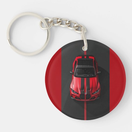 bmw car,Porte-clés en acrylique キーホルダー (正面)