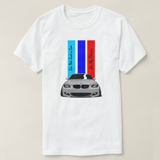 BMW CAR TSHIRT DESIGN #BMW#CAR LOVER  Tシャツ (デザイン正面)