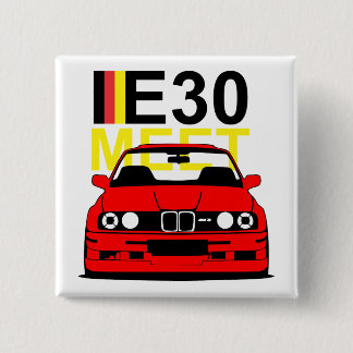 BMW E30の大会ボタンのバッジ 缶バッジ