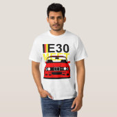 BMW E30の大会 Tシャツ (正面フル)