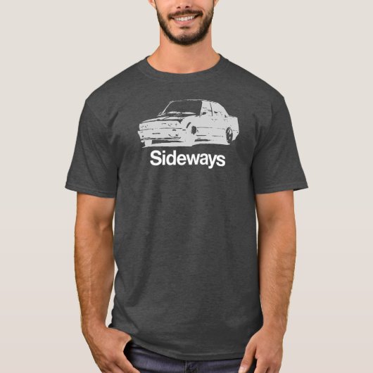BMW E30の漂流 Tシャツ (正面)