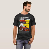 Bmw E30レーシング伝統 Tシャツ (正面フル)