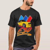 BMW E30 メンズTシャツ Tシャツ (正面)