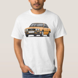 BMW E30 (3シリーズ)、オレンジイラストレーション Tシャツ