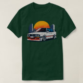 BMW E30 M3 1 Tシャツ (デザイン正面)