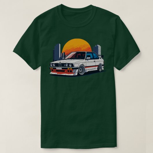 BMW E30 M3 1 Tシャツ (デザイン正面)