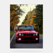 BMW_E34 アクリルサイン (正面)