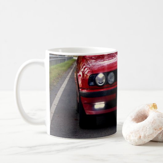 BMW_E34 コーヒーマグカップ (ドーナツ)