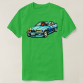 BMW E36 7 Tシャツ (デザイン正面)