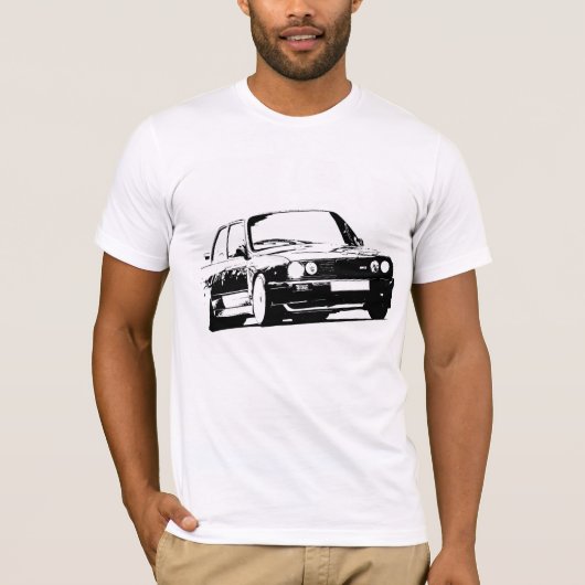 BMW e3o M3のTシャツ Tシャツ (正面)