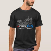 BMW F750GS 2018-2023 Tシャツ (正面)