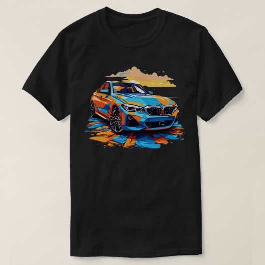 Bmw F90 Tシャツ (デザイン正面)