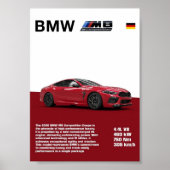 BMW High-Performance Luxury Poster ポスター (正面)