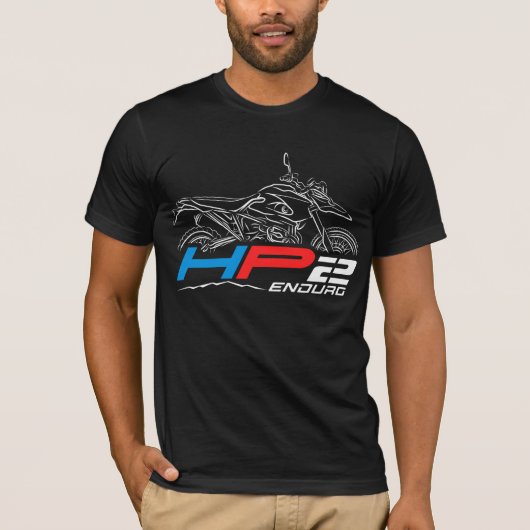 BMW HP2エンデューロ2005-2008 Tシャツ (正面)