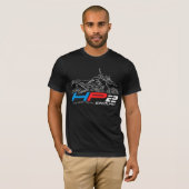 BMW HP2 Enduro 2005-2008 Tシャツ (正面フル)