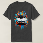 BMW i8 1 Tシャツ (デザイン正面)
