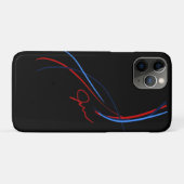 BMW ///MのストライプiPhone Case-Mate iPhoneケース (裏面(横))