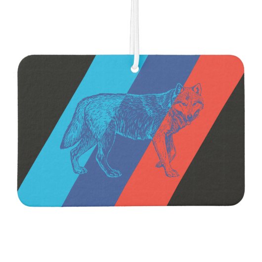 BMW Mウルフブラック カーエアーフレッシュナー (正面)