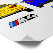 BMW Mシリーズ ポスター (角)