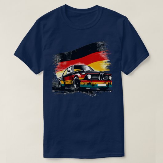 Bmw m電力 tシャツ (デザイン正面)
