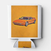 BMW M1のイラストレーション 缶クーラー (裏面)