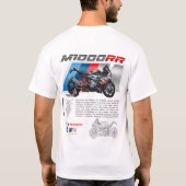 BMW M1000RR Tシャツデザイン Tシャツ (裏面)