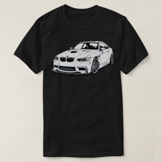 BMW M3アニメ Tシャツ (デザイン正面)
