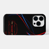 BMW M3ストライプiPhone 14ケース iPhoneケース (裏面横)