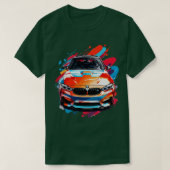 Bmw M3スポーツ Tシャツ (デザイン正面)
