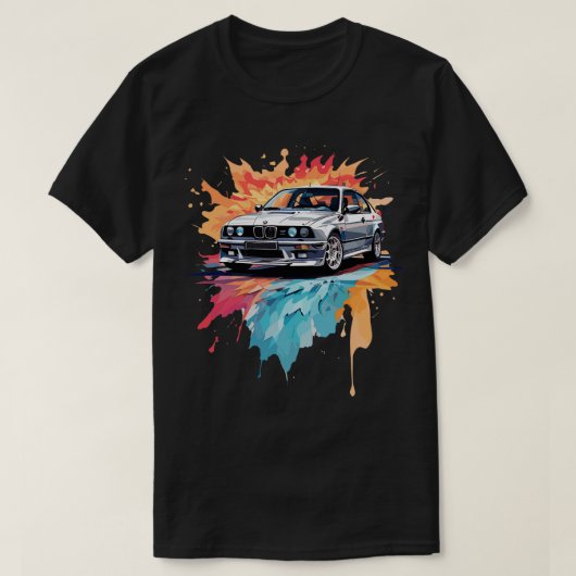 BMW M3 5 Tシャツ (デザイン正面)