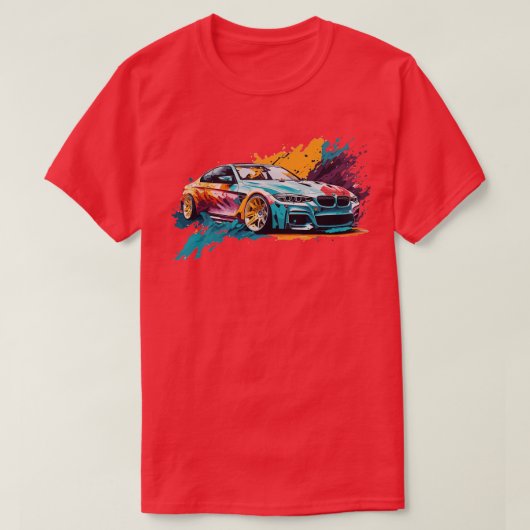BMW M3 7 Tシャツ (デザイン正面)