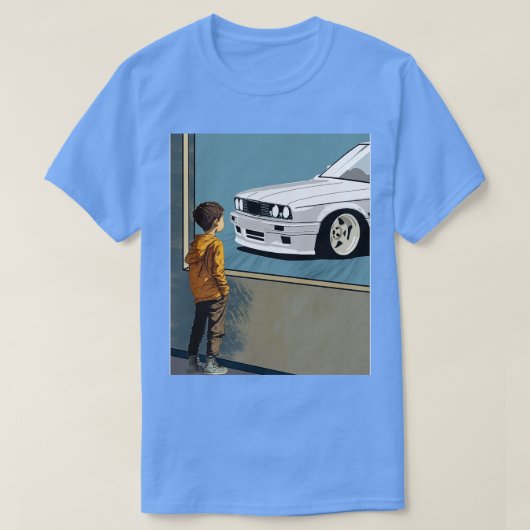BMW M3 e30キッズドリーム Tシャツ (デザイン正面)