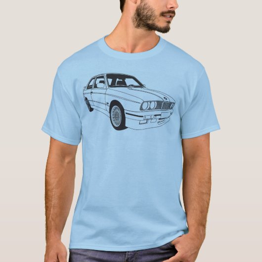 BMW M3 E30 Tシャツ (正面)