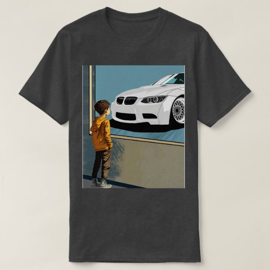 BMW M3 e92キッズドリーム Tシャツ (デザイン正面)