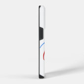 BMW M3/M4ストライプiPhone 14ケース iPhoneケース (右側面)