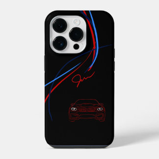 BMW M4ストライプのiPhone 14ケース iPhone 14 Proケース