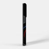 BMW M4ストライプのiPhone 14ケース iPhoneケース (右側面)