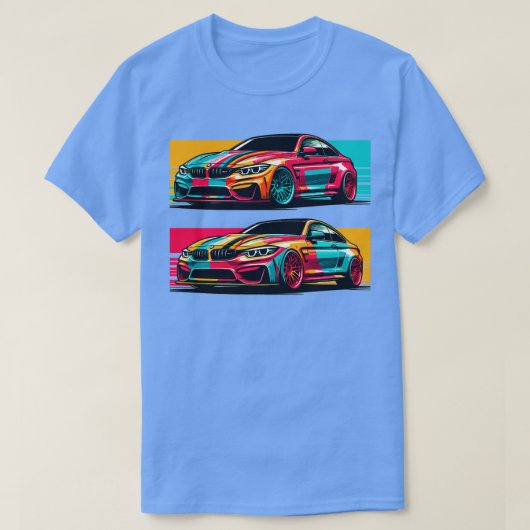 BMW M4 19 Tシャツ (デザイン正面)
