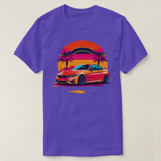 BMW M4 1 Tシャツ (デザイン正面)